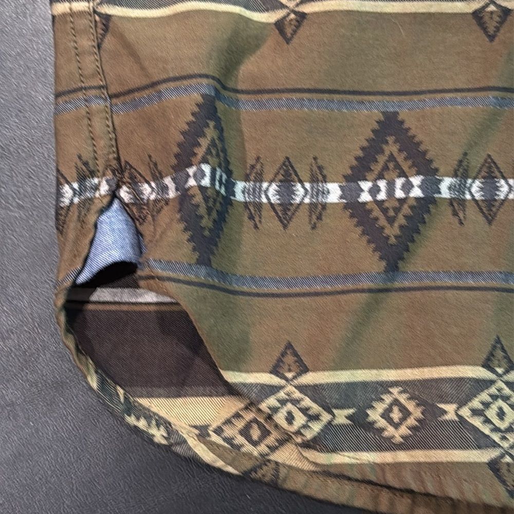 Pendleton Brown Patterned Casual Button Down Shirt - image 6